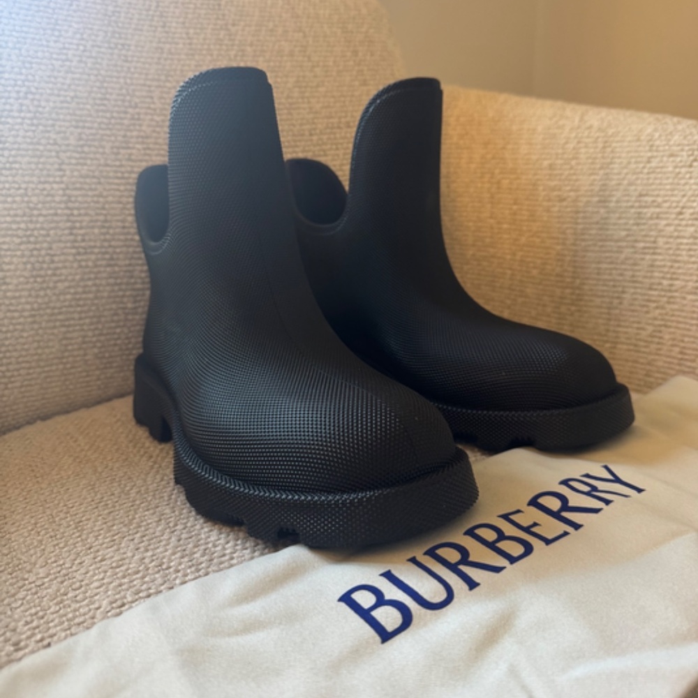 Burberry Men's Marsh Rainboots - Picture 2 of 7